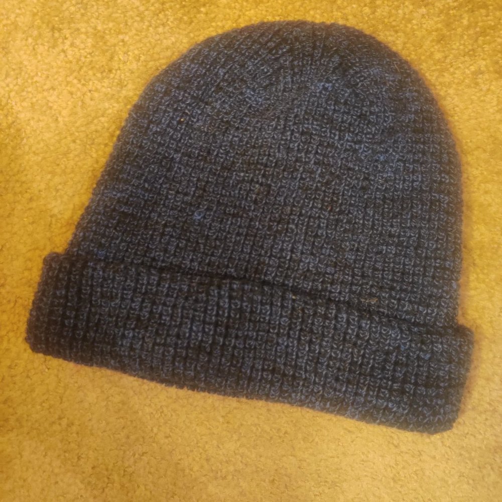 Yeah.nice Heather blue beanie